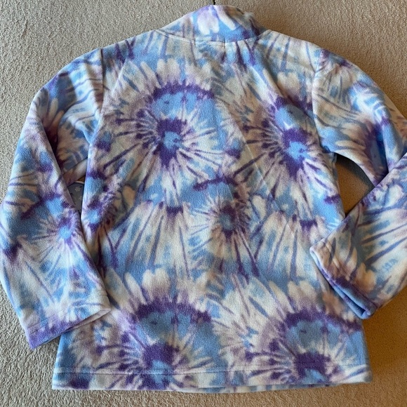 NWT btween Girls’ Tie-Dye Fleece Pullover 7 - Picture 10 of 12